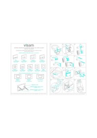 Resim Visam Mia Mat Krom Kumanda Paneli 229.001 Mat Krom 