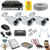 Resim 3 Kamera 5 MP 1940P Sensör 6 Megapiksel Sony Lens Metal Kasa IP Güvenlik Kamerası Seti IP-3 Qromax