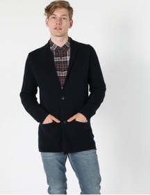 Resim Colin's Slim Fit Lacivert Erkek Hırka CL1056095_Q1.V1_NAV 
