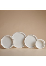 Resim Korkmaz Crown Collection 30 Parça Yemek Takımı A9813 Beyaz 