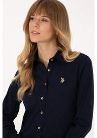 Resim U.s. Polo Assn. Kadın Lacivert Gömlek Basic 50308024-vr033 Lacıvert 