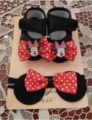 Resim Baby Bakkal Yeni Doğan Bebek Bandana Ve Patik Seti 