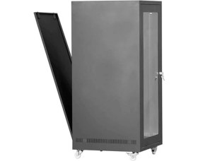 Resim Setrack 19'' 36U 600X600 Tekerlekli Rack Kabinet 