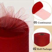 Resim 6 İnç x 100 Yıldız Şeffaf Tül Kumaş Ruffled Kenarlıklı 1 Rulo - Bale Etekleri, Hediye Paketleme, Düğün Dekorasyonları, Parti Süslemeleri ve DIY El Sanatları için İdeal, Bale Etekleri Malzemeleri 