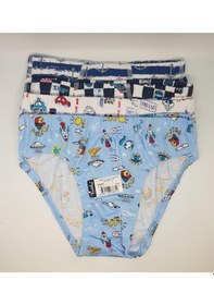Resim Tutku 0255 Erkek Çocuk Elastan Slip Külot 6 Adet 