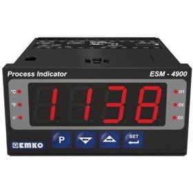Resim Emko Esm-4900.12011/0000/0000 ,96x48mm 110v..220vac Unıversal Kontak-1a1k Proses Kontrol 