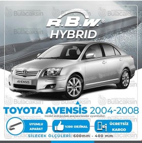 Resim Rbw Hybrid Toyota Uyumlu Avensis 2004-2008 Ön Silecek Takımı - Hibrit 