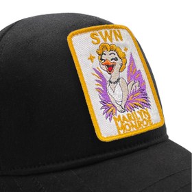 Resim GetVorel Özel Tasarım Nakışlı Unisex %100 pamuklu Şapka– Ayarlanabilir Kep 