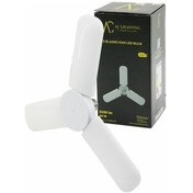 Resim 3 Kollu 30w 270w - E27 Beyaz Led Ampul 2400lm - 6500k - 15cmx 3 Kanat Sr-2430 5250 