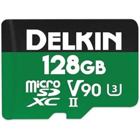 Resim Karachil Delkin Devices Delkin Cihazlar 128Gb Güç Microsdxc Uhs-Ii (V90) Hafıza Kartı 