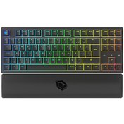 Resim Rapid Pro TKL Monster Tactile Red Switch 80 M Tıklama Kablolu Mekanik RGB Oyuncu Klavyesi Siyah Pusat
