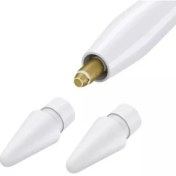 Resim Gjob Apple Pencil Kalem Ucu 1 ve 2 Nesil Yedek Uç 2'li 