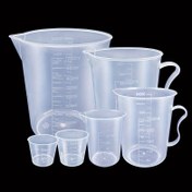 Resim 6 Parça Ölçü Kabı Seti - Dayanıklı, Kolay Döküm Plastik Sıvı Ölçüm Kapları - Doğru Pişirme ve Yemek Yapma İçin Çok Amaçlı Mutfak Aletleri - Ev Aşçıları için Temel Pişirme Araçları 