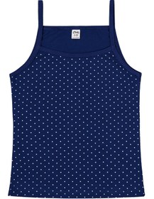 Resim Civil Girls Mavi-Beyaz 2-10 Yaş Kız Çocuk 2'li Atlet - Standart / 6-7 Yaş 