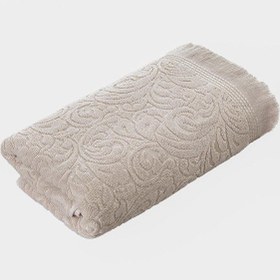 Resim Cotton Esra Büyük Boy Banyo Havlusu 90x150 Bej 