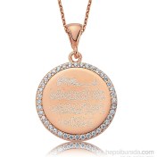 Resim KENPAZAR Bayan Lili Gümüş Nazar Duası Kolye 