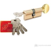 Resim Kale Bilyalı Mandallı Silindir Çelik Pimli 68Mm Sarı 