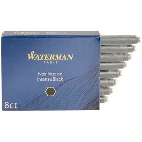 Resim Waterman Dolma Kalem Kartuşu Mürekkebi Siyah 8 Li Paket S0110850 