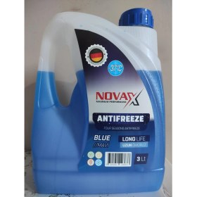 Resim Novax Antifiriz Mavi Alman Kalite Formülü -37 Derece Uzun Ömürlü 3 Litre 