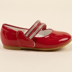 Resim Gimer - Çatal Baretli Kırmızı Kız Çocuk Ayakkabı - Eyl1416G Kırmızı 