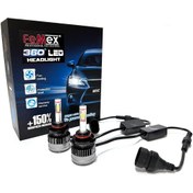 Resim FEMEX 360* Csp Superior 4 Yönlü Chipset Hb3 9005 Led Xenon Led Headlight 