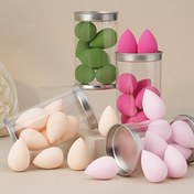 Resim 7 Parça Mini Makyaj Süngeri Seti: Islak ve Kuru Kullanım İçin Fondöten, Pudra ve Kozmetik Uygulama için Çift Amaçlı Beauty Blender - Temel Makyaj Aracı 