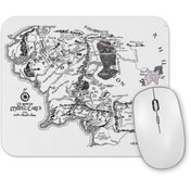 Resim Genel Markalar Yüzüklerin Efendisi Lord Of The Rings Orta Dünya Haritası Mouse Pad 