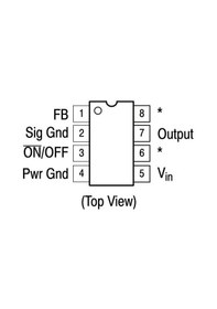 Resim Lm2574N-5V Dıp-8 Voltaj Regülatörü 