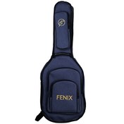 Resim Fenix Lux Klasik Gitar Gigbag (Mavi) 