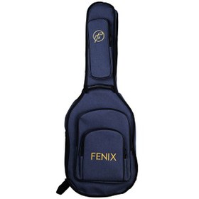 Resim Fenix Lux Klasik Gitar Gigbag (Mavi) 
