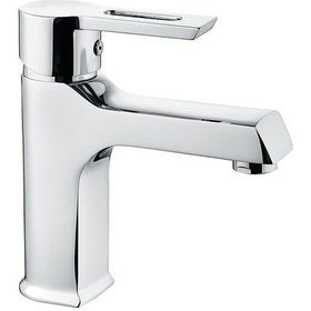 Resim Vilas Defne Krom Premium Kare Lavabo Bataryası 