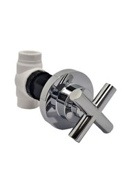 Resim Japar Gömme Rezervuar Set Mat Krom Buton + Bymet Krom Valf Beyaz - Mat Krom 
