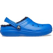 Resim Crocs Classic Lined Clog Mavi Çocuk Terlik 