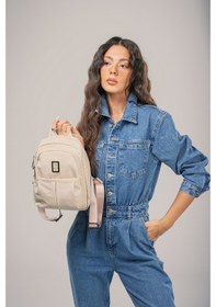 Resim Ççs Kadın Sırt Çantası Ccs17994 Bej Bej 