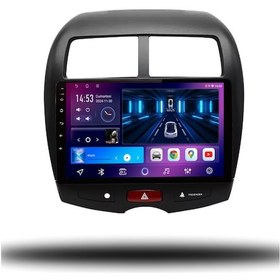 Resim Caros Mitsubishi Asx 2010-2019 Uyumlu Android Multimedya 4gb Ram 64gb Hafıza 10" 