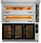 Resim SGS OVEN Sgs Elektrikli Çok Amaçlı Fırın Md 1200-2 Endüstriyel Profesyonel Pizza 