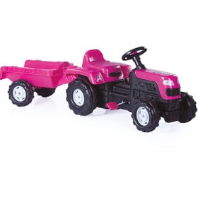 Resim Dolu Unicorn Römorklu Pedallı Traktör 2508 