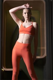 Resim MAIRA Swimwear Lulu Econyl Legging - Orange 