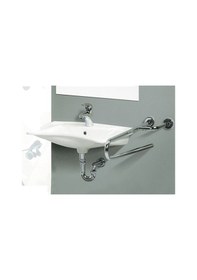 Resim Turkuaz Seramik Bedensel Engelli / Medikal Lavabo 60CM Hariç-Standart 