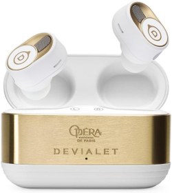 Resim Devialet Gemini II Opera de Paris 24 Ayar Altın Kaplama, Yapay Zeka Destekli 4 Mikrofon, Adaptif Gürültü Engelleme, IPX4, 22 saat pil, Bluetooth 5.2 Kablosuz Kulak İçi Kulaklık 