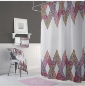 Resim Zethome Jackline Banyo Duş Perdesi 10149 Tek Kanat 1X120X200 