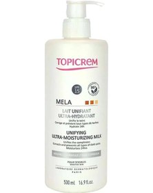 Resim Topicrem Mela Unifying Ultra Moisturizing Milk 500 ML 