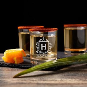 Resim Kocaya Hediye Premium Tekila Shot Bardağı 