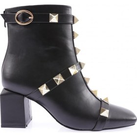 Resim Dgn K200-22k Kadin Troklu Çerçeve Topouklu Bot K200-1710-R1534 Siyah 