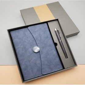 Resim Promosyon Defter Kalem Seti Lacivert Renk 