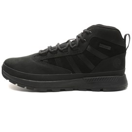 Resim Timberland Mıd Lace Up Sneaker Çocuk Bot Ve Çizme Siyah 