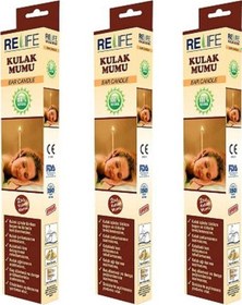 Resim Relife Kulak Temizleme Mumu Çubuğu 3 Kutu 6 Çubuk 
