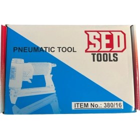 Resim SED TOOLS 380/16 Havalı Zımba Çakma Tabancası 