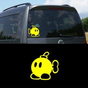 Resim Melek Pazarı 15 X 15 Cm Bomba Araba Ve Duvar Sticker 