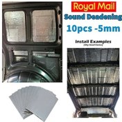 Resim Novahub Yaprak Araba Ses Yalıtımı Isı Yalıtım Mat Folyo Ses Yalıtımı Ses Yalıtımı 10 Pcs 